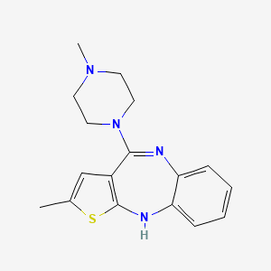 olanzapine-2d-structure